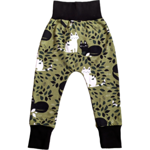 Sarouel bébé et enfant en jersey de coton GOTS - 6 mois au 3 ans