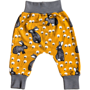 Sarouel bébé et enfant en french terry GOTS - 6 mois au 3 ans