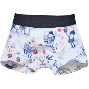 Boxer enfant 2/3 ans en coton bio GOTS