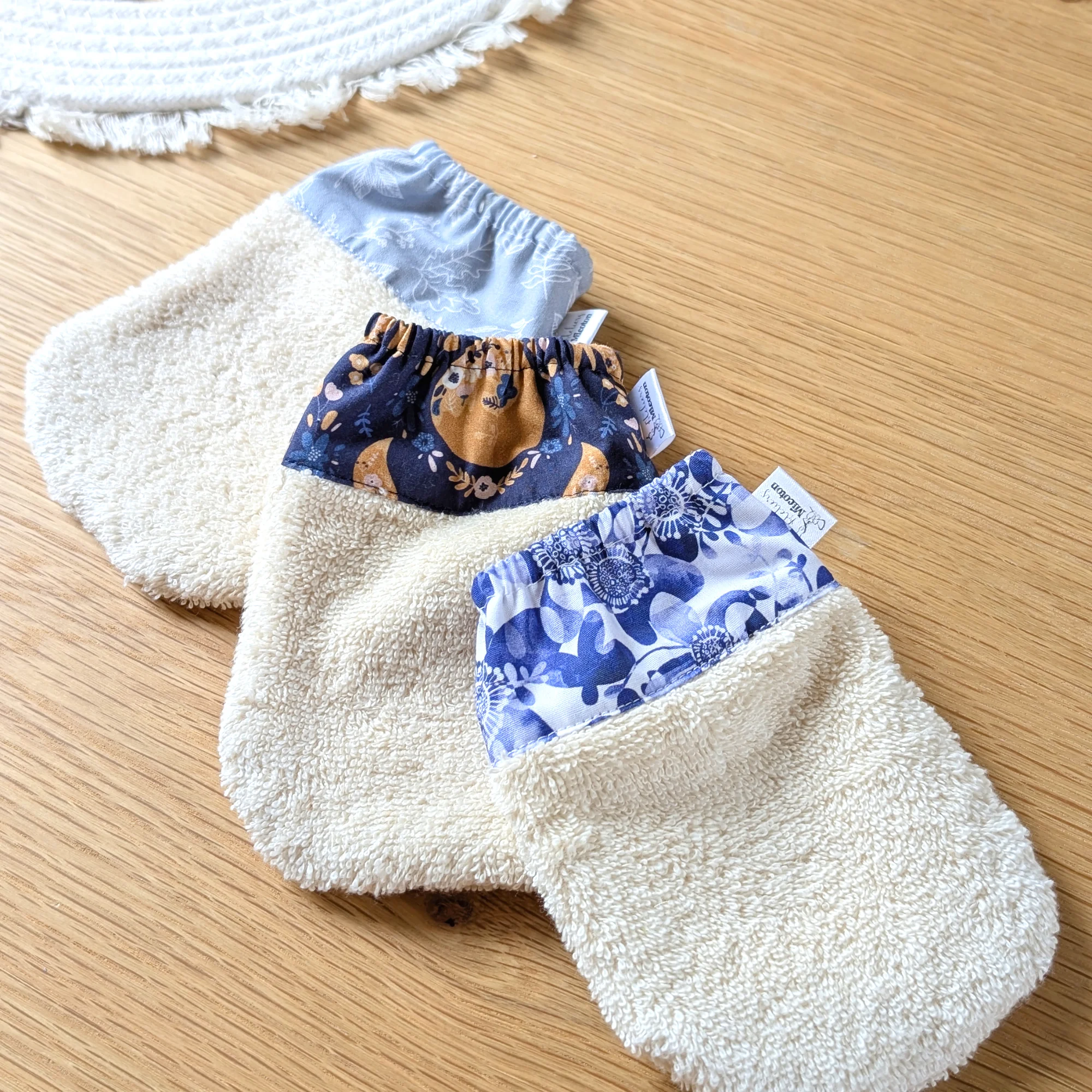 Gant de toilette enfant | coton GOTS